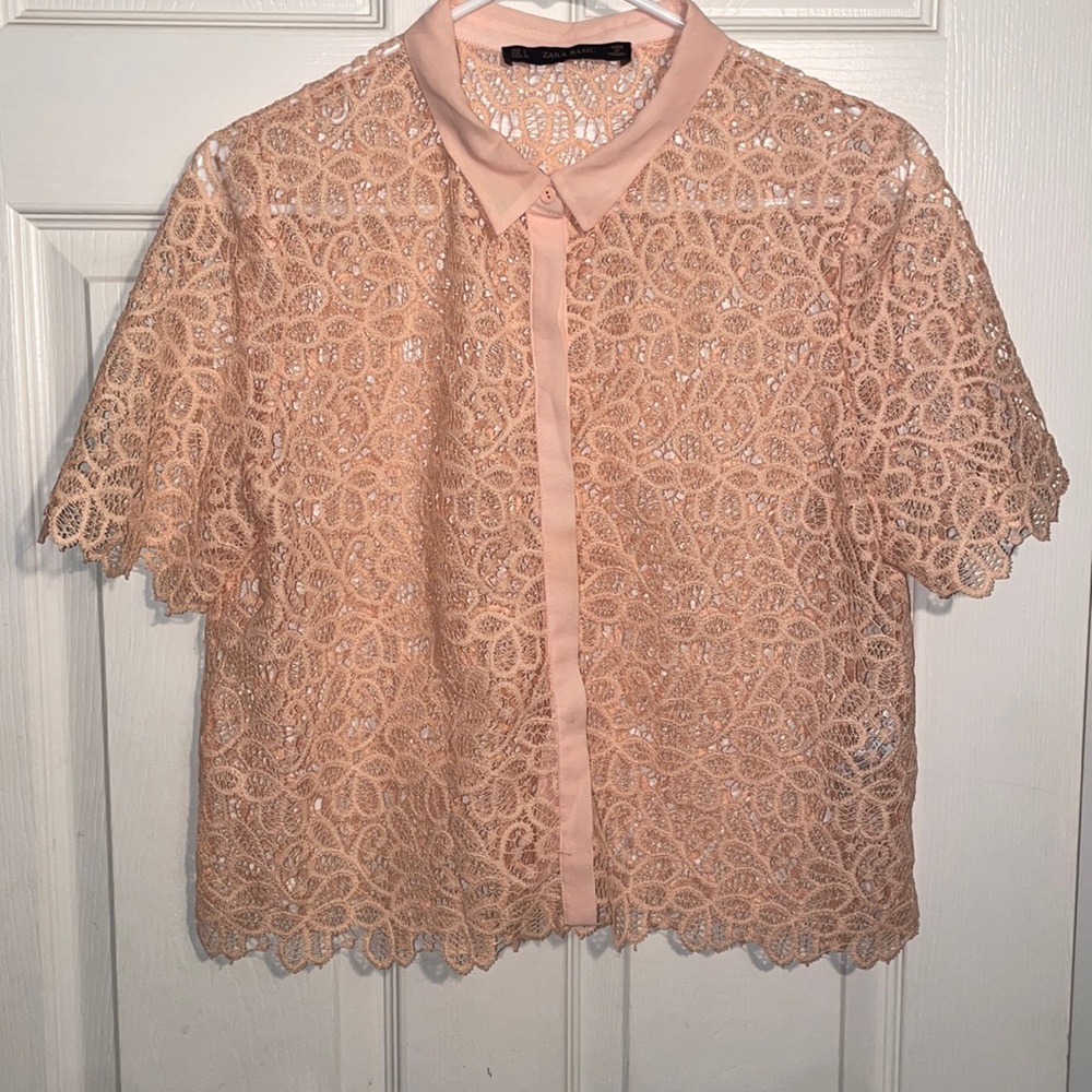 Zara cropped top